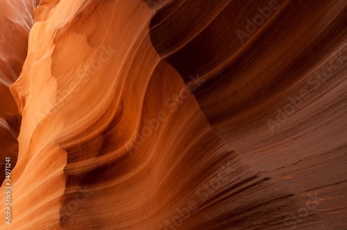 Onde di luce Upper Antelope Canyon Page Arizona