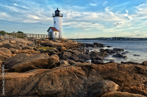 Annisquam lighthouse in Massachusetts