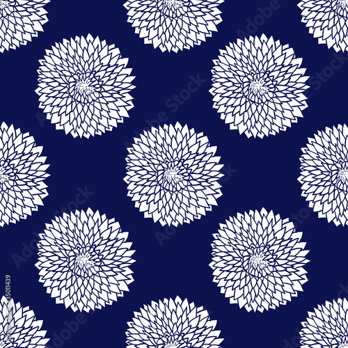 Simple blue pattern