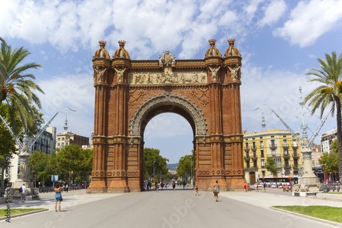 Arco de Triunfo, Barcelona,España