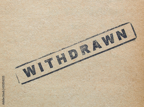 Withdrawn