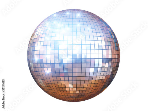 disco ball isolated