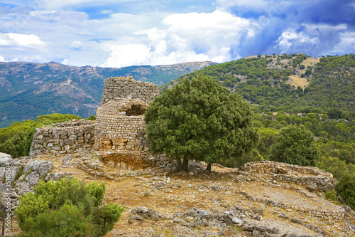 italie; sardaigne; ogliastra : nuraghe