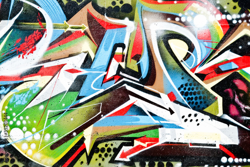 Abstract Graffity detail
