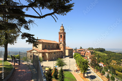 Old church in Diano D'Alba, Italy.