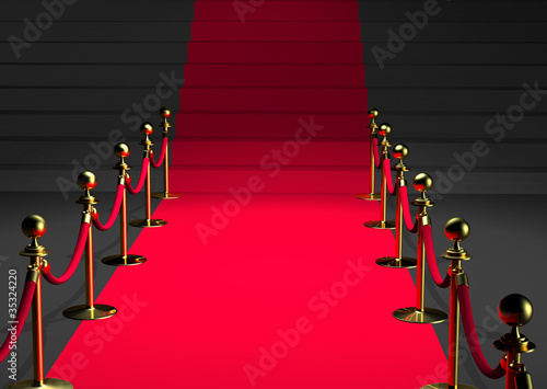 Tapis rouge 3D - Perspective
