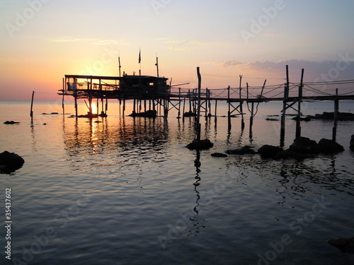 controluce sul trabocco