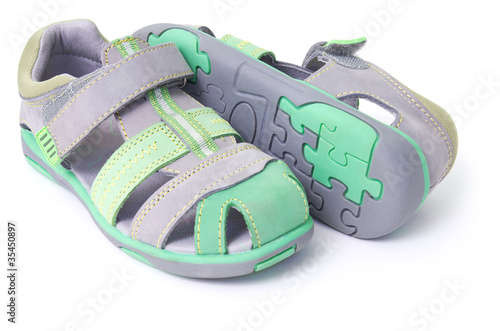 Kids leather shoes