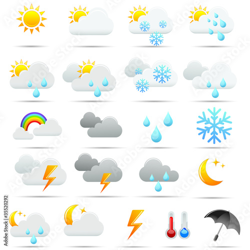 20 Pictos meteo