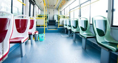 seats in a bus