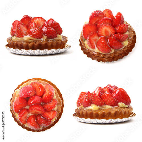 tarte aux fraises