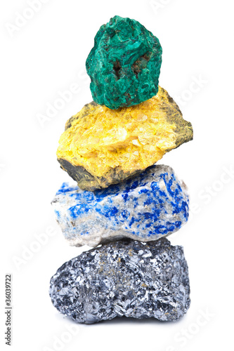 minerals isolated
