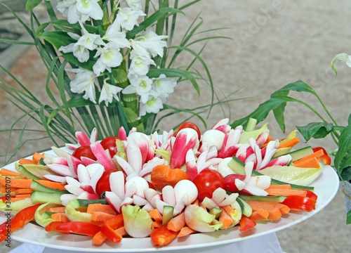 Bouquet de crudités