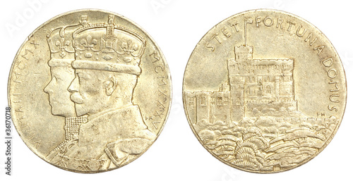 Silver Jubilee Medallion of King George V 1935
