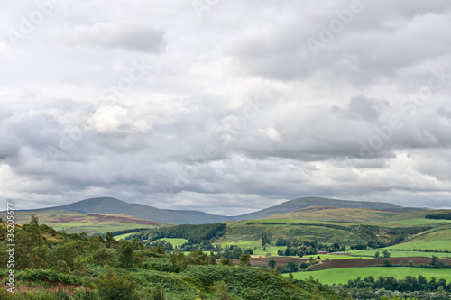 Cheviot Hills, Northumberland, England, UK