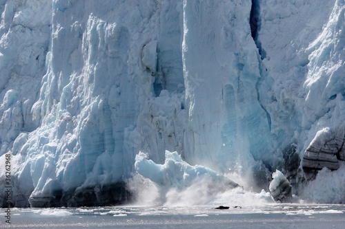 effondrement de glacier, Alaska