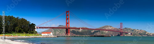 San Francisco Skyline Golden Gate