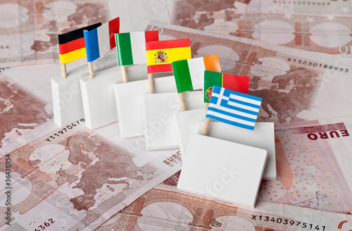 Greek sovereign debt crisis triggering a domino effect