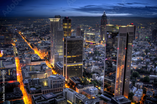 frankfurt at night