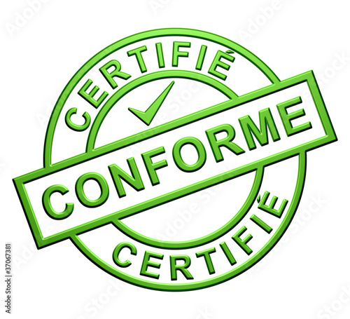 "Certifié Conforme" Cachet