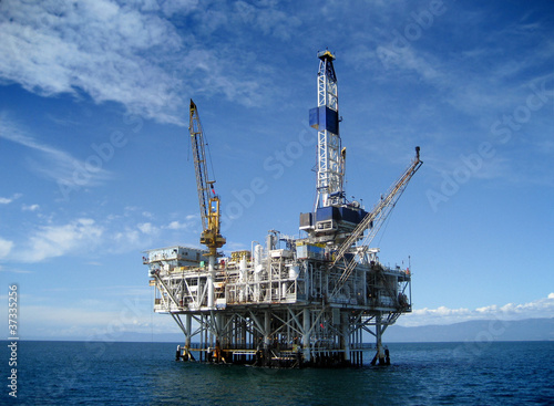 Offshore Oil Rig Drilling Platform