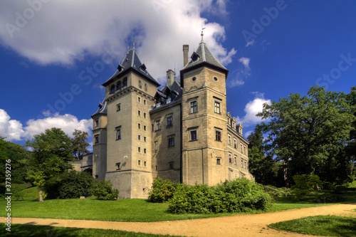 Goluchow Castle in Poland