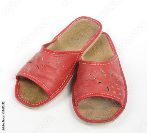 red slippers