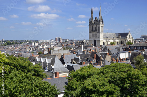 Cathedral Saint Maurice at Angers in France