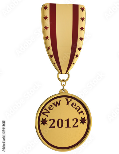 Medal with the inscription 2012