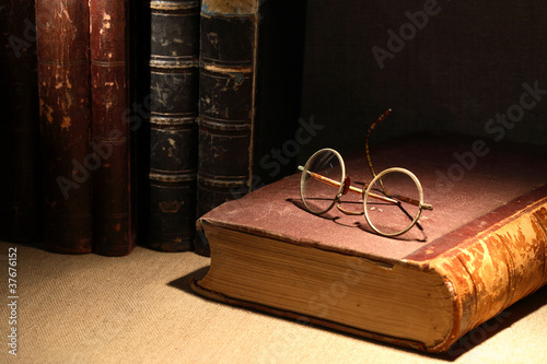 Old Books And Spectacles