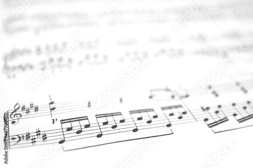 Music Notes, classical sheets 