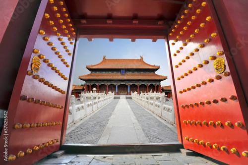 Forbidden city in Beijing , China