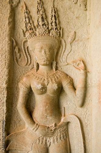 Apsara dancing goddess