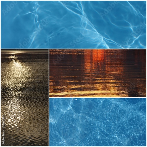 Water collage