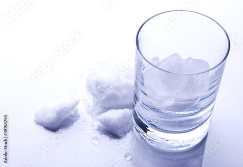 Lód w szklance