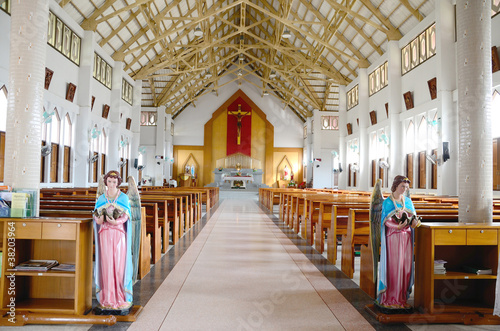Catholic church at Chantaburi Province, Thailand