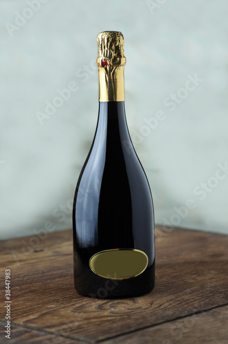 Bottle of fine italian spumante