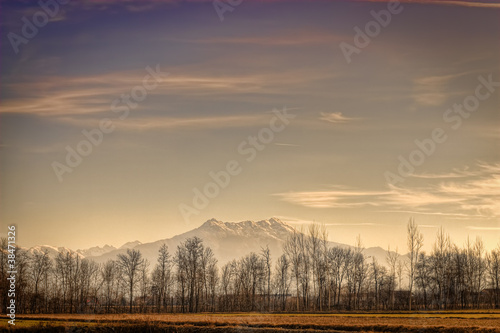 paesaggio con la Bisalta