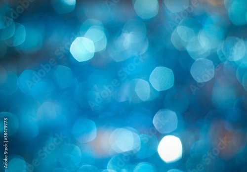 Christmas background with light flares and bokeh