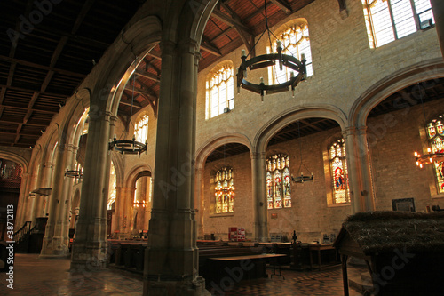 St Margaret's Church interior, King's Lynn, Norfolk, England