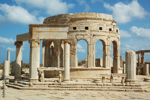 Il mercato di Leptis Magna