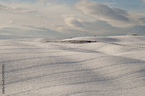 Peacefull snowscape