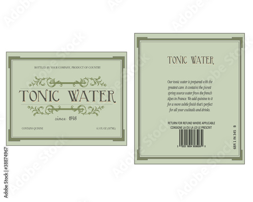 40's tonic water