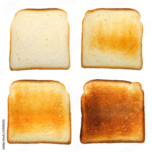 Set of toast