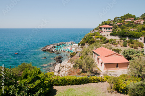 Mediterranean coast - Tolmezzo, Tuscany, Italy