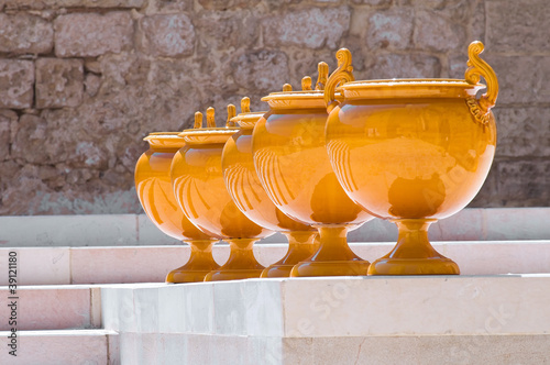 Ceramic Museum. Episcopio Castle. Grottaglie. Puglia. Italy.