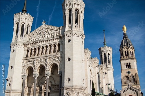 La Basilique de la Fourvière in Lyon, France