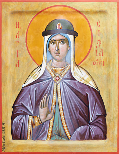 Icon of saint Sophia of Slutsk