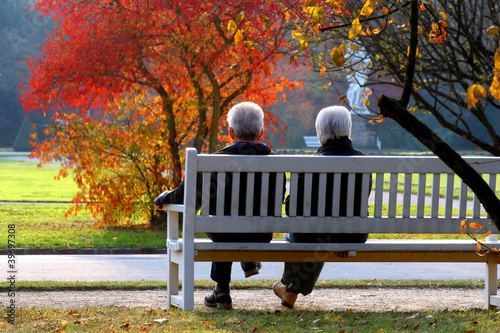 Herbsttag im Park