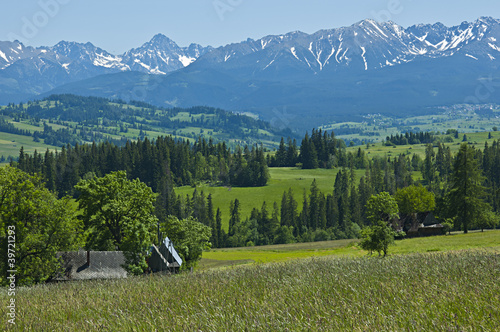 Tatry pejzaż wiosenny